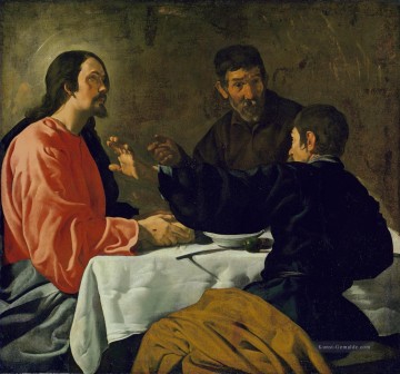  des - Abendessen bei Emmaus Diego Velázquez